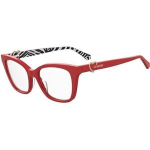 Love Moschino MOL621 C9A ONE SIZE (52) Vörös Férfi Dioptriás szemüvegek