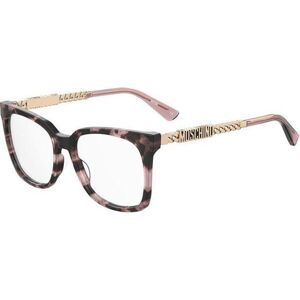 Moschino MOS627 HT8 ONE SIZE (52) Havana Férfi Dioptriás szemüvegek