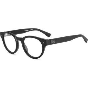Dsquared2 ICON0014 003 ONE SIZE (49) Fekete Női Dioptriás szemüvegek