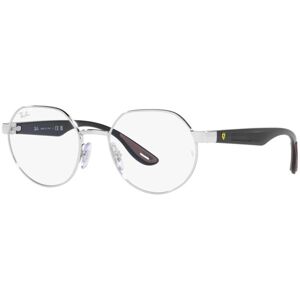 Ray-Ban RX6492M F077 ONE SIZE (51) Ezüst Unisex Dioptriás szemüvegek