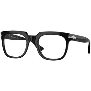 Persol PO3325V 95 M (50) Fekete Unisex Dioptriás szemüvegek