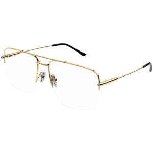 Gucci GG1415O 001 ONE SIZE (58) Arany Férfi Dioptriás szemüvegek