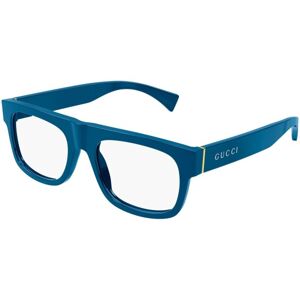 Gucci GG1137O 004 ONE SIZE (53) Kék Női Dioptriás szemüvegek