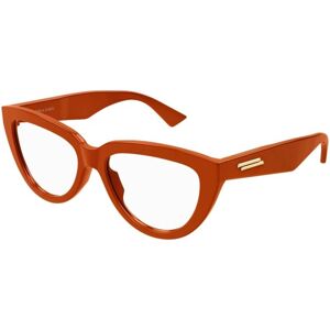 Bottega Veneta BV1259O 004 ONE SIZE (54) Narancssárga Férfi Dioptriás szemüvegek