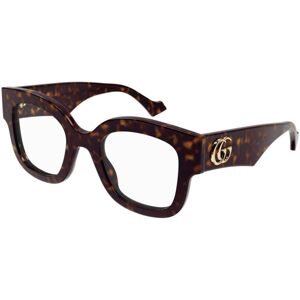 Gucci GG1423O 002 ONE SIZE (50) Havana Férfi Dioptriás szemüvegek