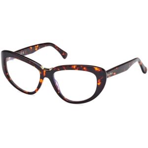 Max Mara MM5109-B 052 ONE SIZE (56) Havana Férfi Dioptriás szemüvegek
