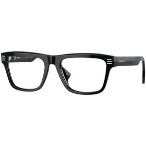 Burberry BE2387 3001 M (53) Fekete Női Dioptriás szemüvegek