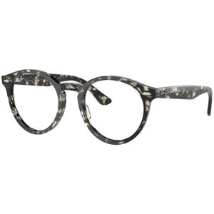 Ray-Ban Larry RX7680V 8117 L (51) Szürke Unisex Dioptriás szemüvegek