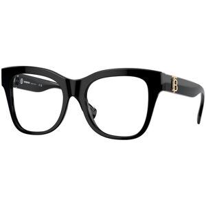 Burberry BE2388 3001 L (52) Fekete Férfi Dioptriás szemüvegek