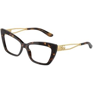 Dolce & Gabbana DG3375B 502 M (53) Havana Férfi Dioptriás szemüvegek