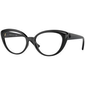Versace VE3349U GB1 ONE SIZE (53) Fekete Férfi Dioptriás szemüvegek