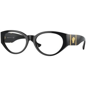 Versace VE3345 GB1 M (52) Fekete Férfi Dioptriás szemüvegek