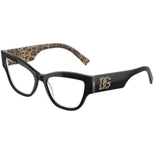 Dolce & Gabbana DG3378 3299 M (53) Fekete Férfi Dioptriás szemüvegek