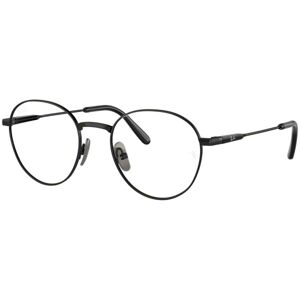 Ray-Ban David Titanium RX8782 1244 ONE SIZE (51) Fekete Unisex Dioptriás szemüvegek