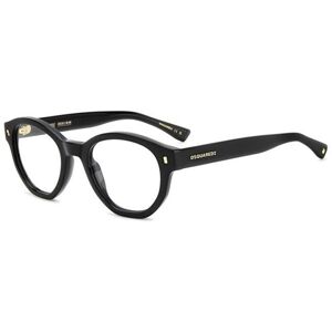 Dsquared2 D20131 807 ONE SIZE (50) Fekete Női Dioptriás szemüvegek