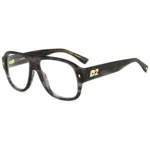 Dsquared2 D20125 2W8 ONE SIZE (56) Szürke Női Dioptriás szemüvegek