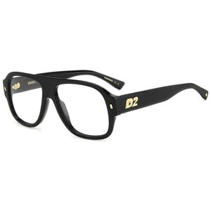 Dsquared2 D20125 807 ONE SIZE (56) Fekete Női Dioptriás szemüvegek