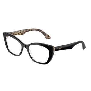 Dolce & Gabbana DG3360 3299 L (54) Fekete Férfi Dioptriás szemüvegek