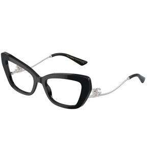 Dolce & Gabbana DG3391B 501 ONE SIZE (56) Fekete Férfi Dioptriás szemüvegek