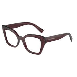 Dolce & Gabbana DG3386 3045 ONE SIZE (53) Barna Férfi Dioptriás szemüvegek