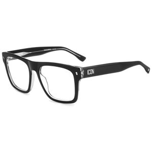 Dsquared2 ICON0018 7C5 ONE SIZE (52) Fekete Női Dioptriás szemüvegek