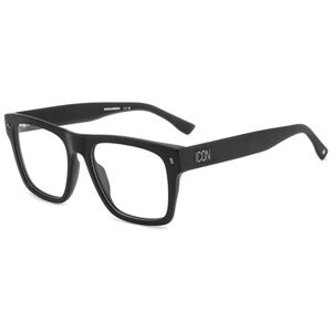 Dsquared2 ICON0018 003 ONE SIZE (52) Fekete Női Dioptriás szemüvegek