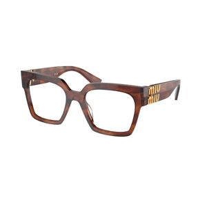 Miu Miu MU04UV 11Q1O1 ONE SIZE (52) Havana Férfi Dioptriás szemüvegek