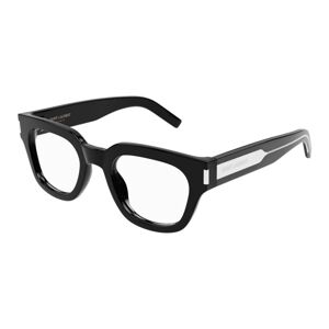 Saint Laurent SL661 001 ONE SIZE (50) Fekete Unisex Dioptriás szemüvegek