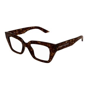 Alexander McQueen AM0453O 002 ONE SIZE (49) Havana Férfi Dioptriás szemüvegek