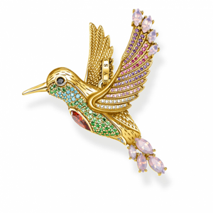 THOMAS SABO medál Színes kolibri arany  medál PE875-488-7