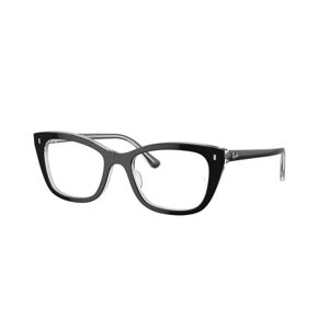Ray-Ban RX5433 2034 M (50) Fekete Unisex Dioptriás szemüvegek
