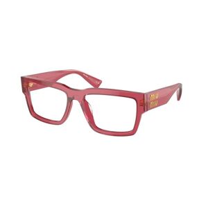 Miu Miu MU02XV 15Q1O1 M (52) Vörös Férfi Dioptriás szemüvegek
