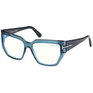 Tom Ford FT5951-B 092 ONE SIZE (54) Kék Férfi Dioptriás szemüvegek