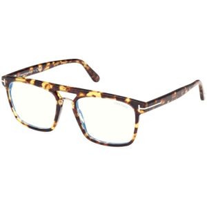 Tom Ford FT5942-B 053 ONE SIZE (54) Havana Unisex Dioptriás szemüvegek