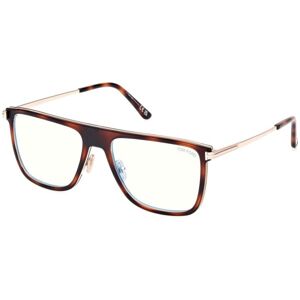 Tom Ford FT5944-B 056 ONE SIZE (55) Havana Unisex Dioptriás szemüvegek
