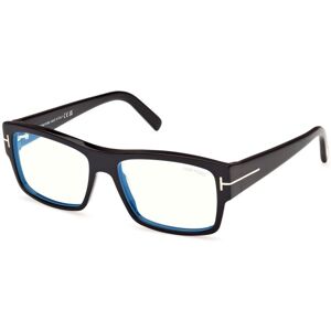 Tom Ford FT5941-B 001 ONE SIZE (55) Fekete Unisex Dioptriás szemüvegek