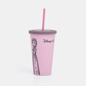 Sinsay - Többször használható pohár szívószállal Disney 100 - Bíbor