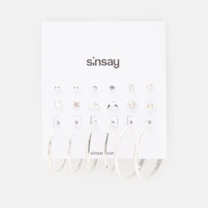 Sinsay - 9 pár fülbevaló - Ezüst