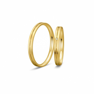 BREUNING arany karikagyűrűk  karikagyűrű BR48/04321YG+BR48/04322YG