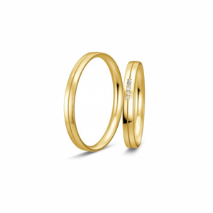 BREUNING arany karikagyűrűk  karikagyűrű BR48/04327YG+BR48/04328YG