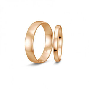 BREUNING arany karikagyűrűk  karikagyűrű BR48/50107RG+BR48/04716RG