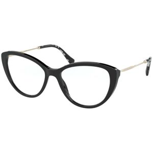 Miu Miu MU02SV 1AB1O1 L (53) Fekete Férfi Dioptriás szemüvegek