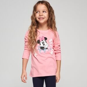 Sinsay - Minnie Mouse hosszú ujjú póló - Rózsaszín