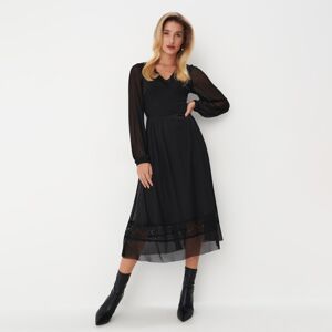 Mohito - Fekete midi ruha - Fekete