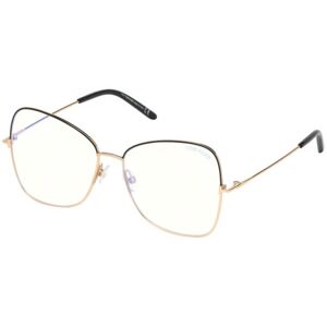 Tom Ford FT5571-B 001 ONE SIZE (55) Fekete Férfi Dioptriás szemüvegek