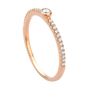 ESPRIT ezüst gyűrű cirkóniákkal  gyűrű ESRG008312xx