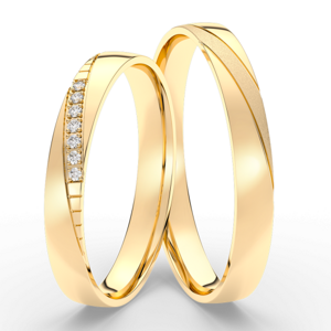 SOFIA arany női gyűrű  karikagyűrű ML65-26/N-3WYG