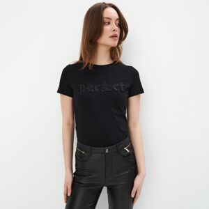 Mohito - Nyomott mintás T-shirt - Fekete