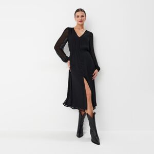 Mohito - Fekete midi ruha - Fekete