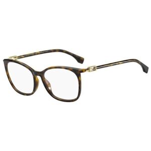 Fendi FF0461/G 086 ONE SIZE (56) Havana Férfi Dioptriás szemüvegek